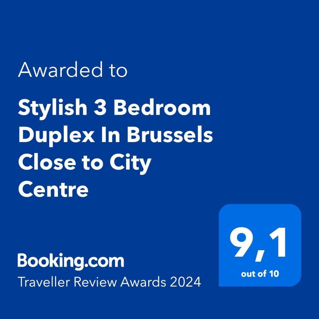 Superb 3 Bedroom & 3 Bathroom Duplex In Brussels City Centre Екстериор снимка